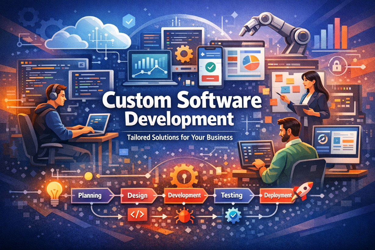Custom Software Development: A Complete Guide for Modern Businesses